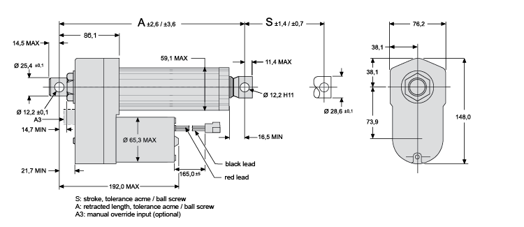 dimensions